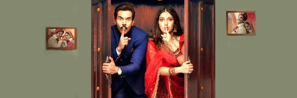 Rajkumar Rao and Bhumi Pednekar in Badhaai Do Film
