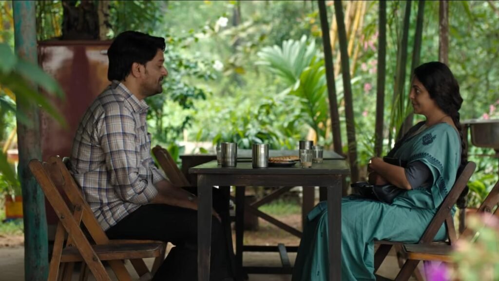 Jaideep Ahlawat and Shefali Shah in Film Three of Us