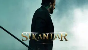 Salman Khan in a scene from Sikandar