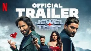ज्वेल थीफ की मुख्य भूमिकाओं में सैफ अली खान, जयदीप अहलावत, कुणाल कपूर और निकिता दत्ता