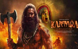 Rishab Shetty in a still from Kantara Chapter 1